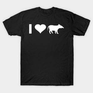 Tapir love Save the tapirs design lover T-Shirt